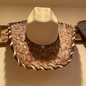 Cowhide Cowboy Hat